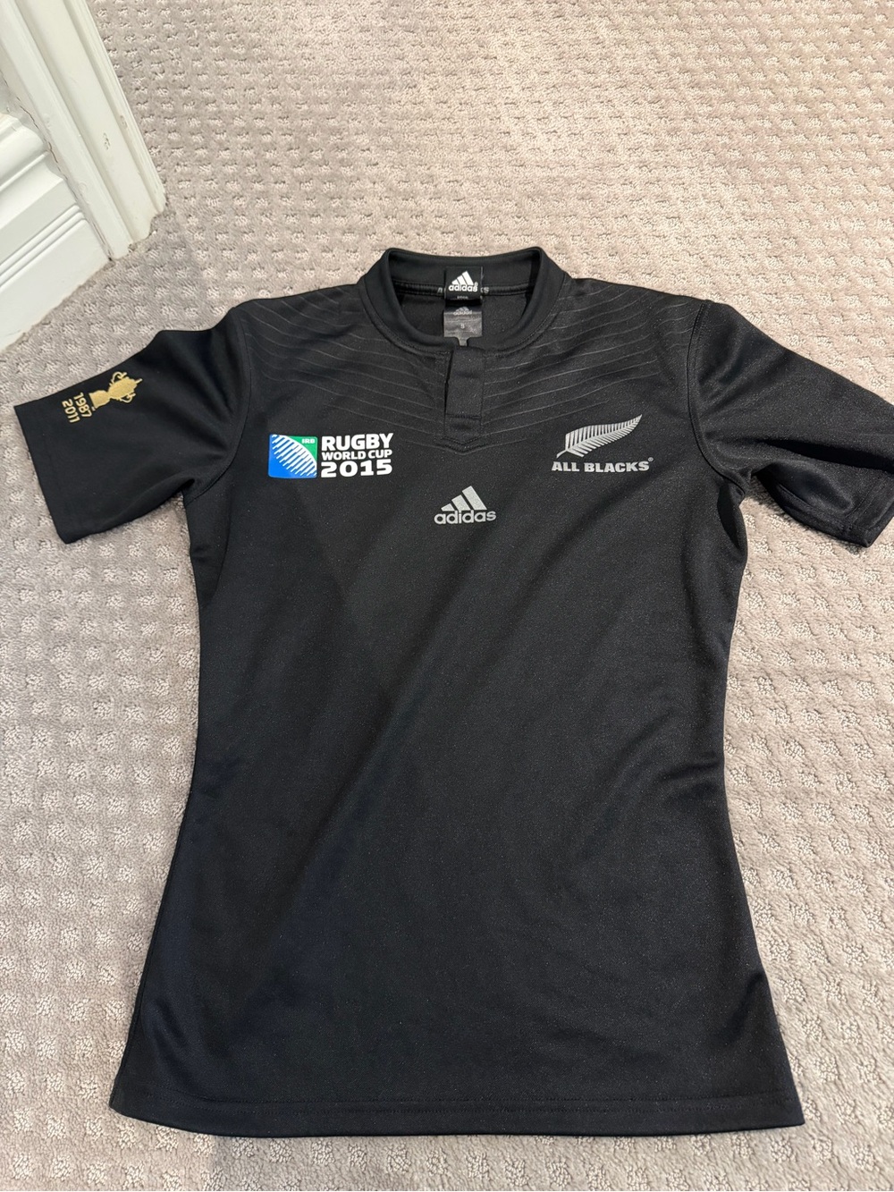 adidas All Blacks Rugby World Cup 2015 Jersey